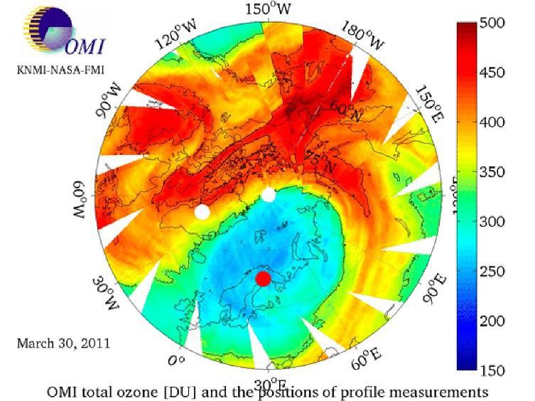 O gaură de dimensiuni record în stratul de ozon va cauza o primăvară "de foc"
