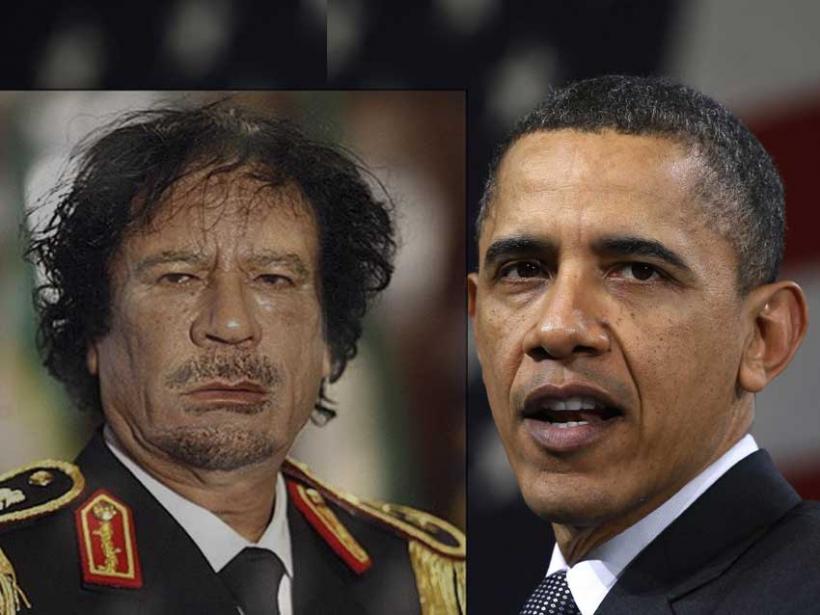 Scrisoare de la Gaddafi către Obama