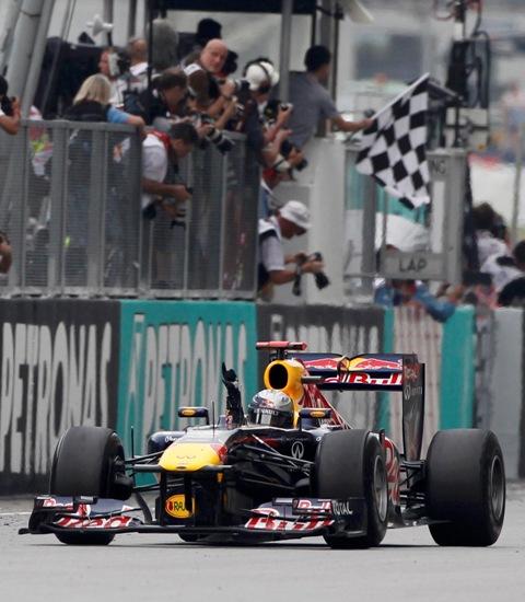 Formula 1: Sebastian Vettel a câştigat MP al Malayeziei