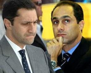 Fostul preşedinte egiptean şi fiii acestuia, arestaţi