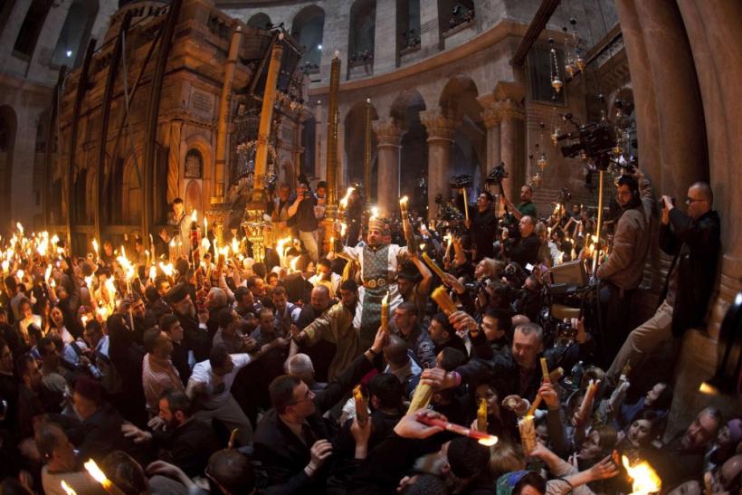 Ceremonia Sfintei Lumini în Ierusalim 18429207