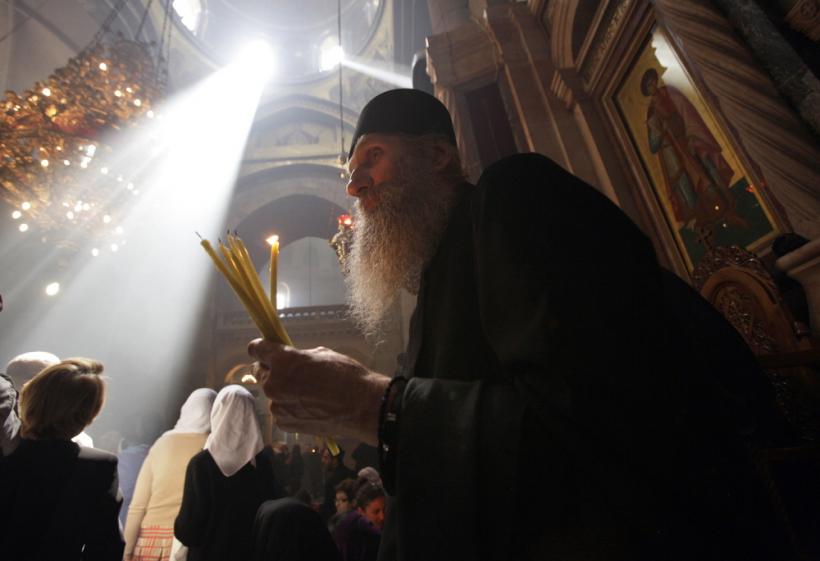 Ceremonia Sfintei Lumini în Ierusalim 18429208