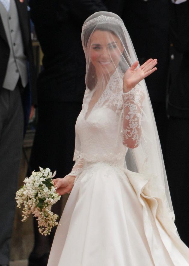 Rochia miresei Kate Middleton, cel mai bine ţinut secret din istoria modei