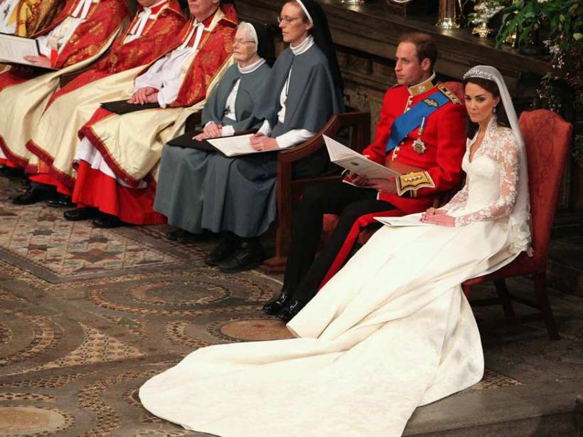 Rochia miresei Kate Middleton, cel mai bine ţinut secret din istoria modei 18429707