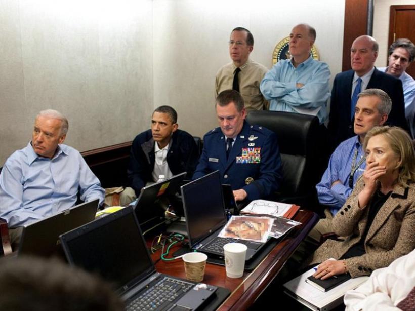 Obama a privit în direct, la televizor, execuţia lui bin Laden