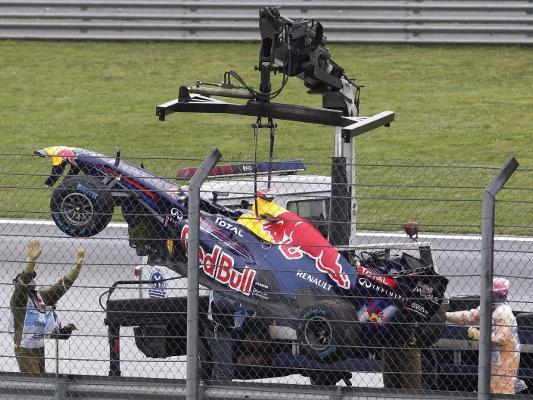 Formula 1: Vettel a suferit un accident în antrenamentele pentru MP al Turciei