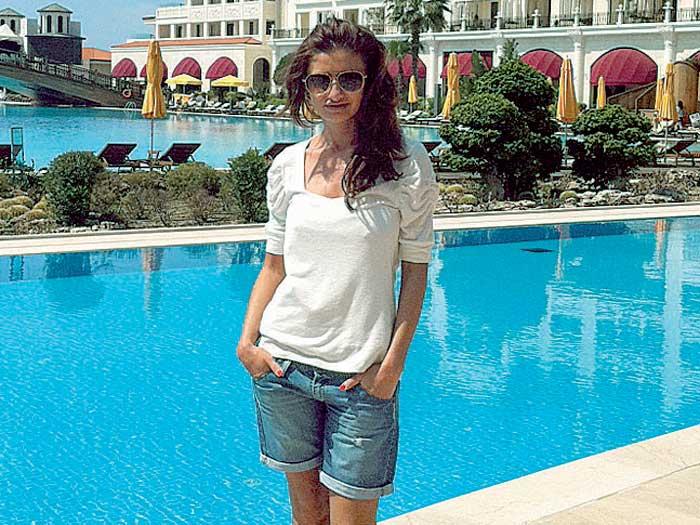 Ana Maria Gheorghe, vacanţă în Antalya