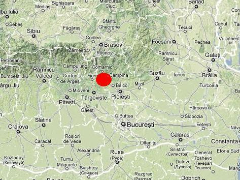 Cutremur în Câmpia Română.