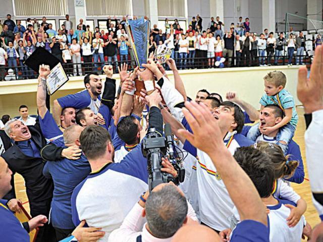 HCM Constanţa a câştigat Cupa României şi a realizat eventul.