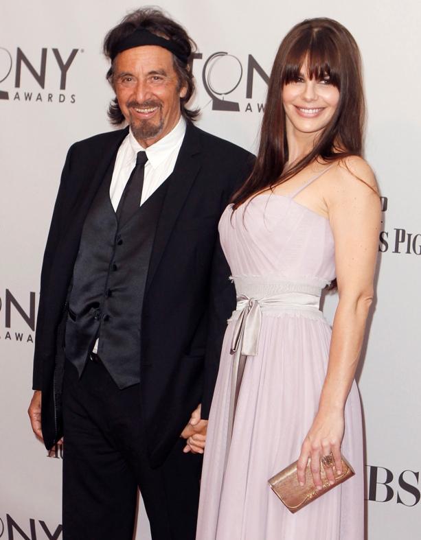 Al Pacino, mândru de iubita sa cu 40 de ani mai tânără.