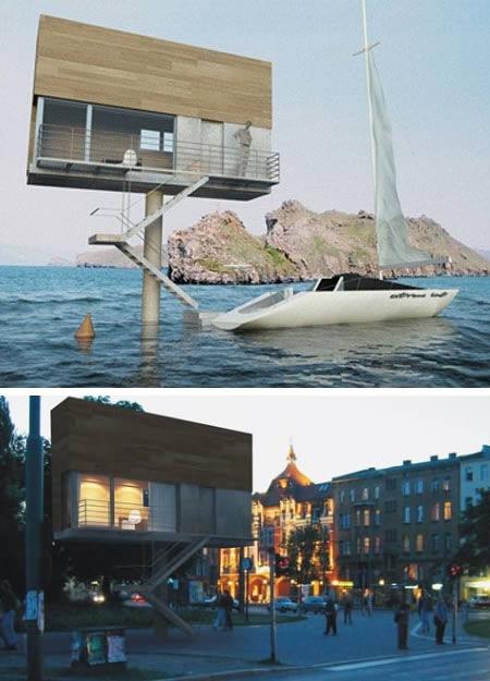 Idei năstruşnice pentru locuinţe. Vezi cum arată cele mai ciudate case din lume!.