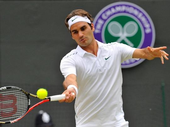 Roger Federer, a 29-a calificare la rând în sferturi la un Grand Slam