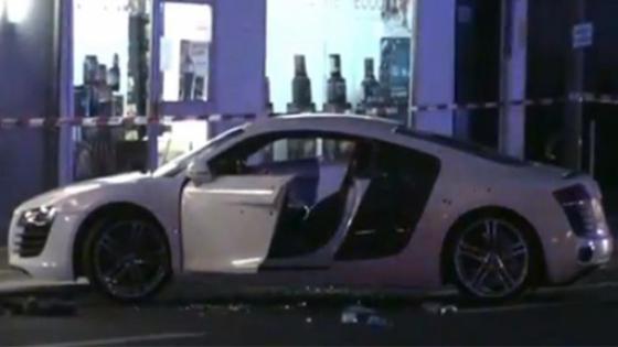 “Un fleac, m-au ciuruit!”: Un Audi R8, găurit de 37 de gloanţe!