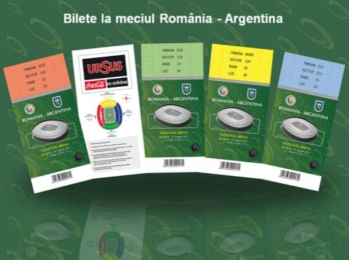 Bilete gratuite la meciul amical România-Argentina pentru persoanele cu dizabilităţi