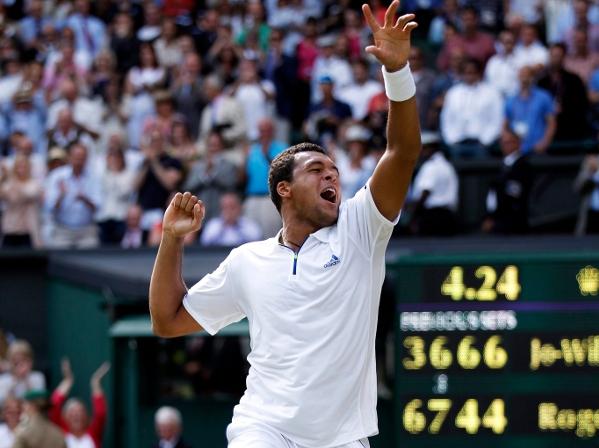 Djokovic-Tsonga, prima semifinală la Wimbledon