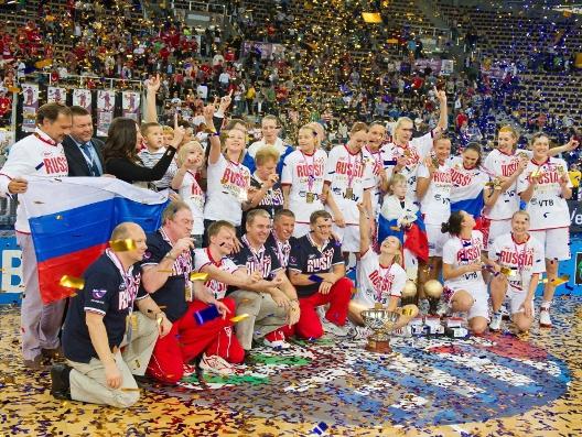 Rusia este din nou campioană europeană la baschet feminin
