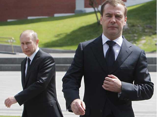 Băsescu, taxat dur de Medvedev