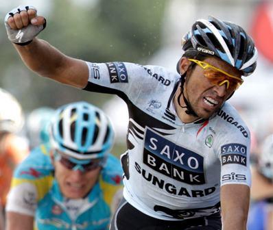 Turul Franţei: Contador, învingătorul moral