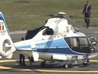Premierul Boc a zburat în interes personal cu un elicopter al SRI - video