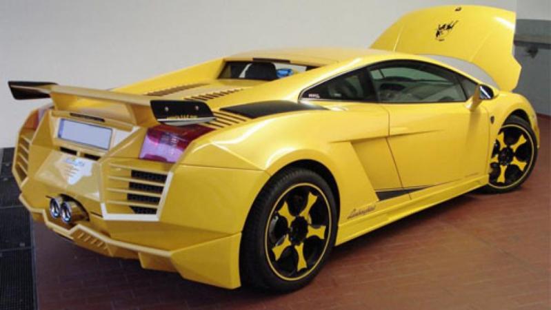 Un Lamborghini Gallardo pe gustul unui Power Ranger 598315