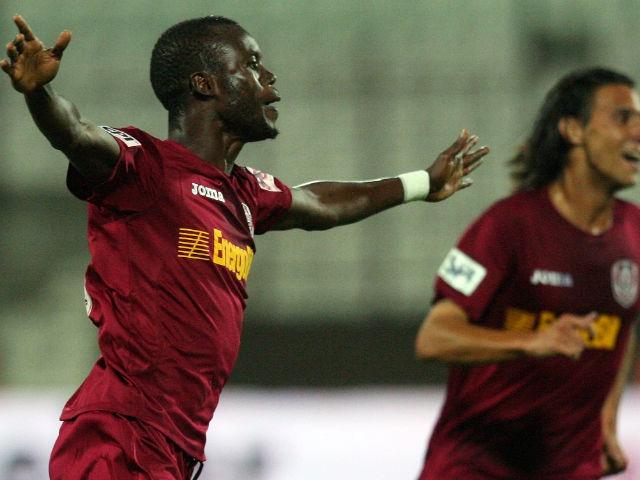 Senegalezul Sougou este noul idol din Gruia: a marcat la debutul la CFR Cluj, 2-0 cu Astra