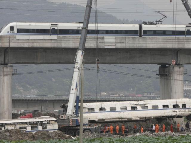 Tragedia feroviară din China, provocată de un fulger