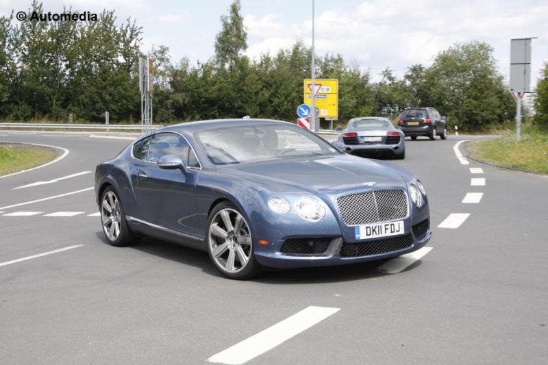 Galerie spion: Bentley Continental GT Speed Facelift
