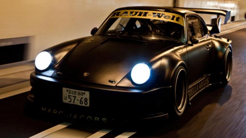 Tuning pentru Porsche 911 cu infuzie de Hentai, de la RAUH-Welt BEGRIFF