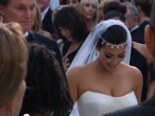 Imagini de la nunta de 10 milioane de dolari a lui Kim Kardashian (VIDEO)