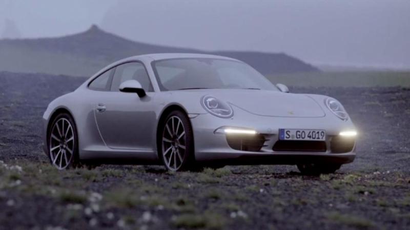 Primul video cu Porsche 911 Carrera S