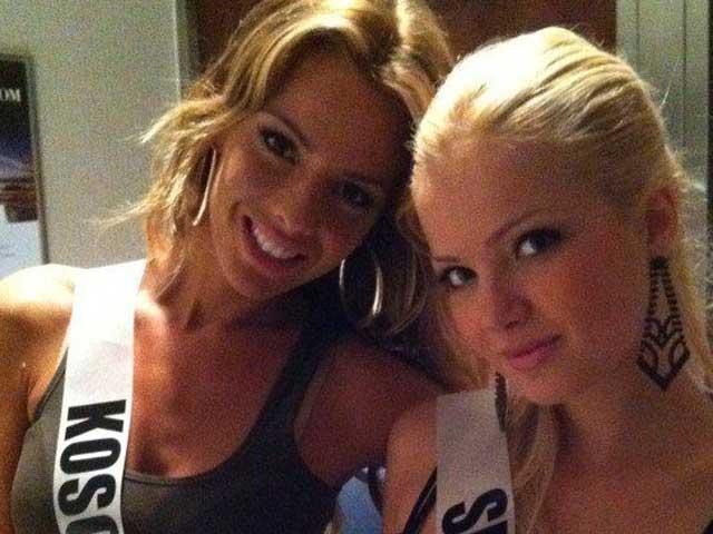 Miss Serbia şi Miss Kosovo provoacă scandal pe Facebook