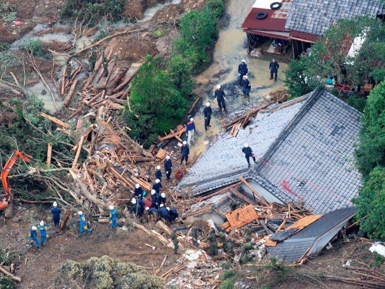 Taifunul Talas a făcut ravagii Japonia: Au murit 26 de persoane, iar 50 sunt date dispărute