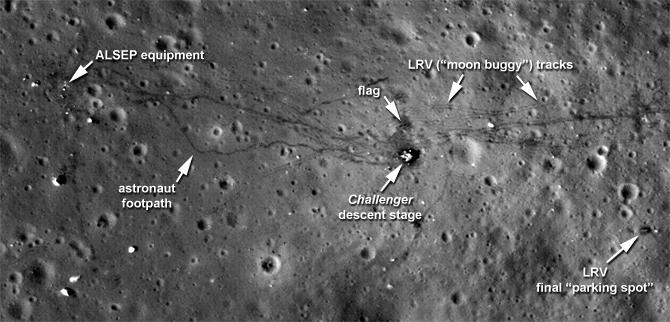 Omul chiar a păşit pe Lună! Vezi dovezile publicate de NASA