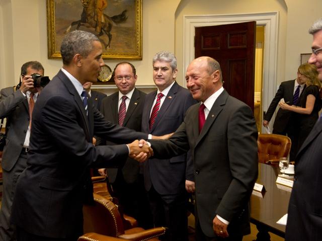 Băsescu: Biden, Panetta şi directorul CIA,  prietenii României