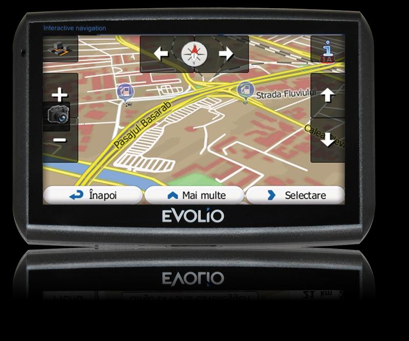 GPS-uri Evolio, pe platformă iGo