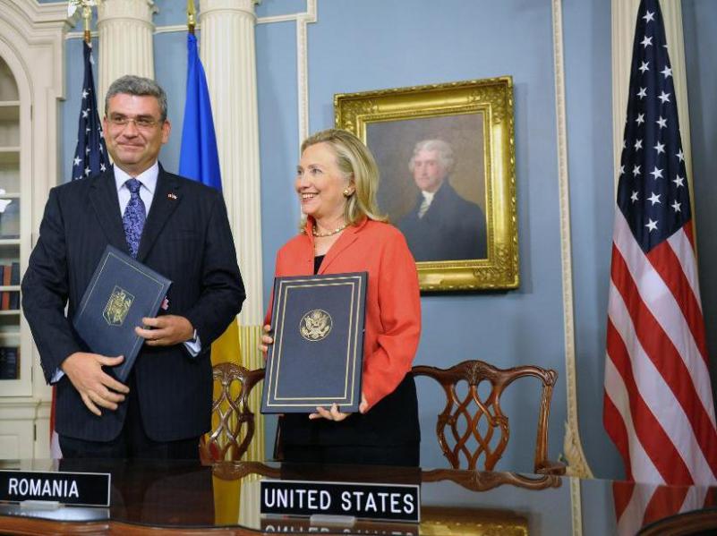 MAE face public Acordul dintre România şi SUA privind scutul antirachetă de la Deveselu. Vezi documentul