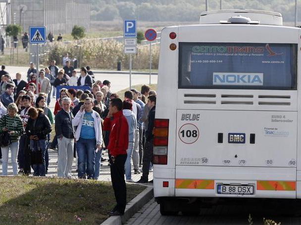 400 de angajaţi de la fabrica Nokia din Jucu au intrat în grevă