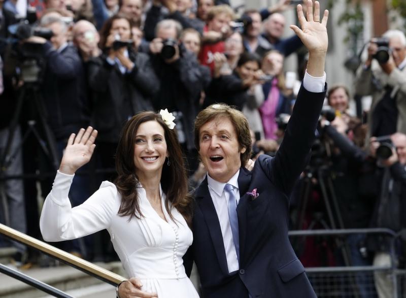 Paul McCartney s-a căsătorit pentru a treia oară