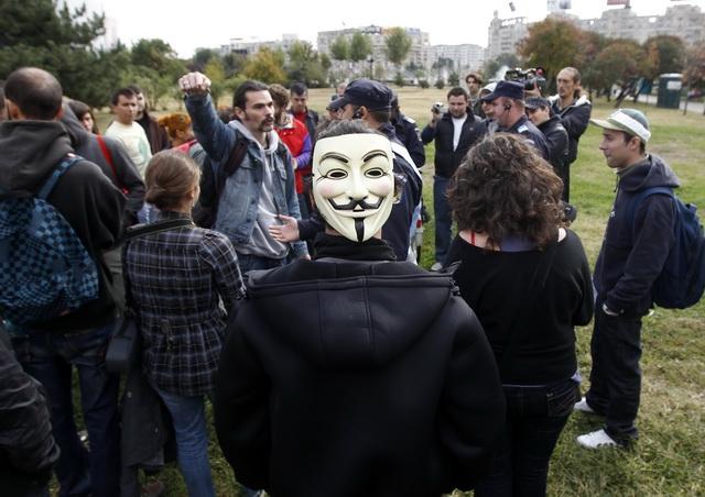 Mai multe orase ale lumii s-au raliat protestului "Occupy Wall Street" 2018498