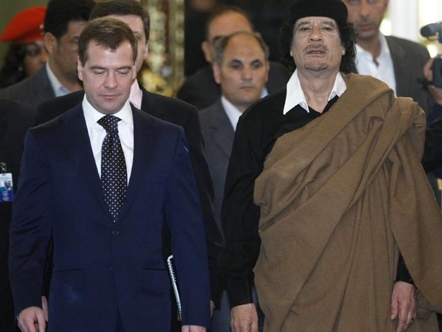 Medvedev salută vestea capturării lui Gaddafi