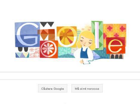 Google aniversează 100 de ani de la naşterea lui Mary Blair