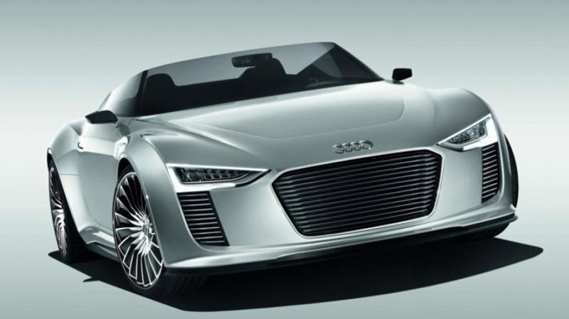 Audi e-tron Spyder face mişcare în America