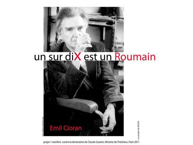 Protest al românilor din Franţa 2267212