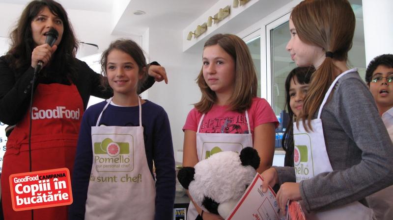 Pe locuri, fiţi gata:  Good Food a dat startul Competiţiei de gătit în şcoli !