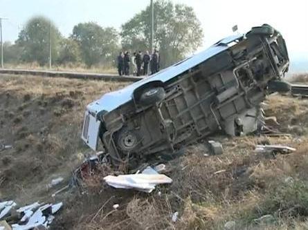 Accident grav în Republica Moldova: 8 morţi şi 15 răniţi, după ce un tren a lovit un microbuz (VIDEO)