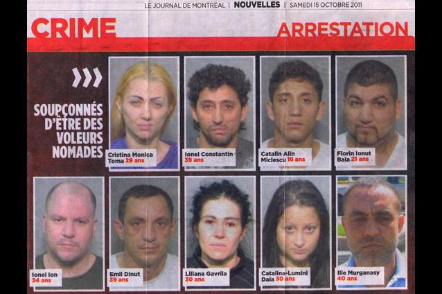 Montreal, noua escală a reţelelor de infractori români