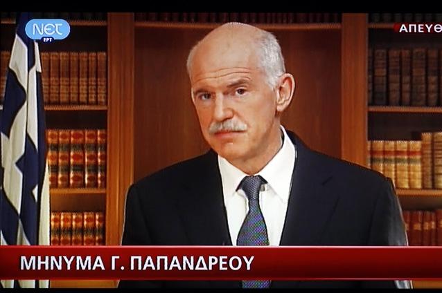 Premierul Greciei, Georgios Papandreou a demisionat