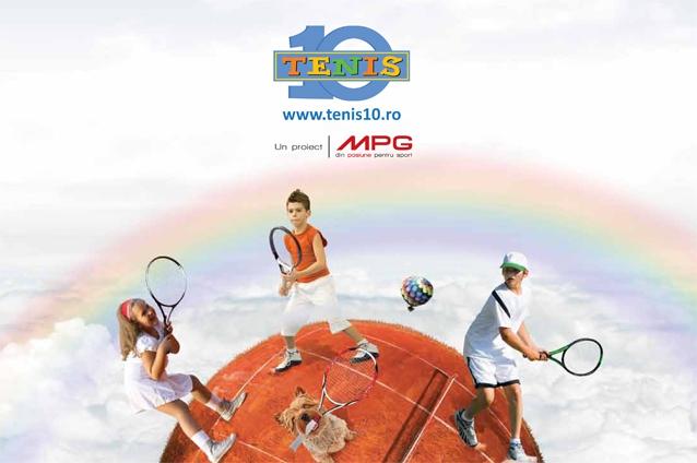 Victor Hănescu, Sorana Cârstea şi Monica Niculescu joacă mâine tenis cu elevii de la liceul Mihai Eminescu
