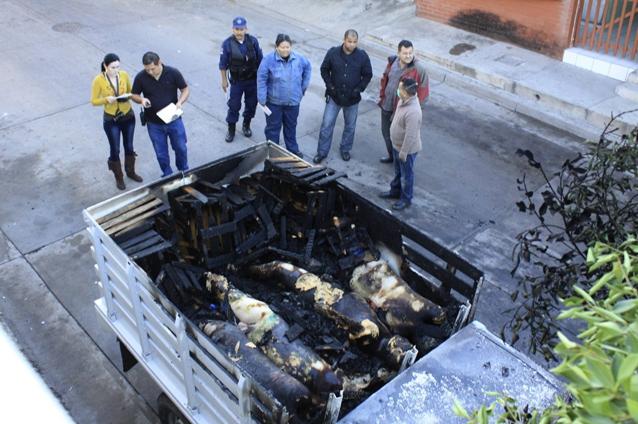 O nouă zi neagră în Mexic: 20 de cadavre legate descoperite în trei maşini abandonate