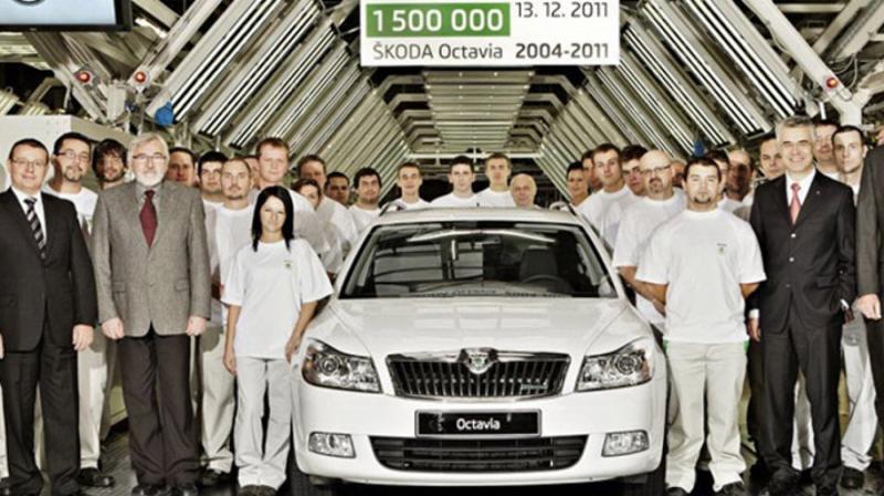 A fost produs exemplarul Skoda Octavia cu numărul 1.500.000